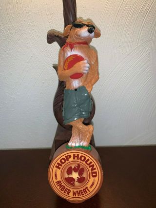 Hop Hound Amber Wheat Beer Tap Handle - Michelob Anheuser Busch -