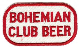 Bohemian Club Beer 4.  5 " Cut Edge Patch 50 