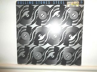 The Rolling Stones Steel Wheels Rare Usa Vinyl Record