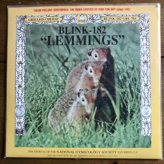 Blink - 182 - Lemmings 7” Black Vinyl