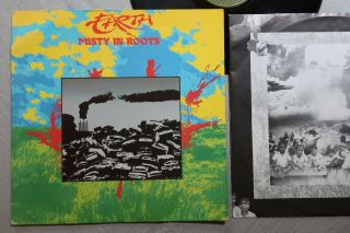 MISTY IN ROOTS Earth PEOPLE UNITE LP,  Photo Inner A1/B1 PU 102 ALB 2