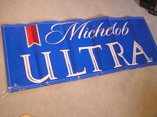 Michelob Ultra Beer Banner Sign From Budweiser Budwieser