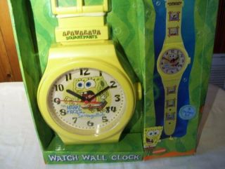 Spongebob Squarepants Watch Wall Clock….
