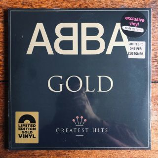 Abba Gold: Greatest Hits Limited Edition Double 180g Gold Vinyl Hmv Exclusive