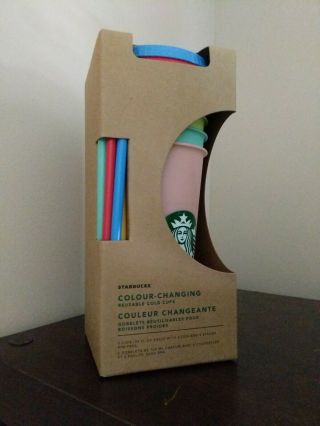 Starbucks Color Changing Cups - Full Set Of 5