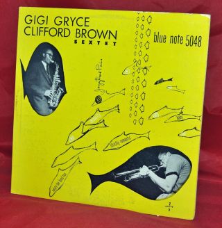 Rare Gigi Gryce/clifford Brown Sextet - 1954 Blue Note 5048 10 - Inch Lexington Dg