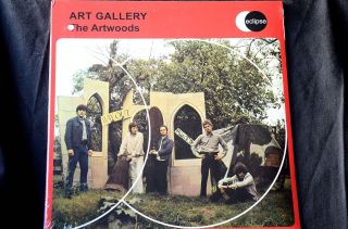 The Artwoods Art Gallery Jon Lord,  4 Bonus Tracks 12 " Col.  Vinyl Lp New/sealed