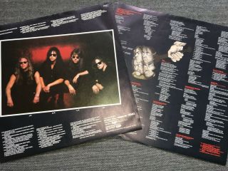 METALLICA AND JUSTICE FOR ALL UK 1988 EX VERTIGO 2 X VINYL LP THRASH METAL ONE 4