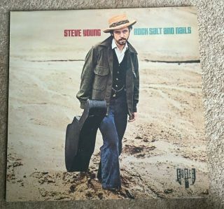 Steve Young - Rock Salt & Nails Vinyl Lp (edsel) Rare (gram Parsons Gene Clark)