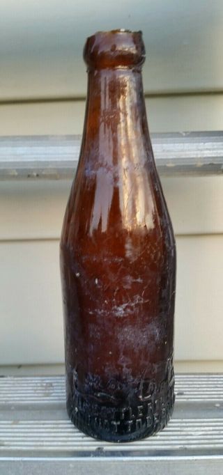 Antique 1910 Coca Cola - Dixie Bottling Bottle W/orig.  Cap - Bristol,  Va - T