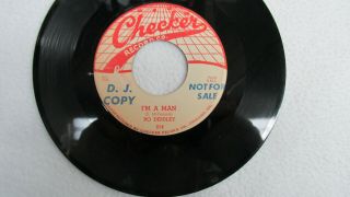 Bo Diddley - I ' m A Man/Bo Diddley - Rare 50 ' s DJ/Demo 45 - Checker Label 3