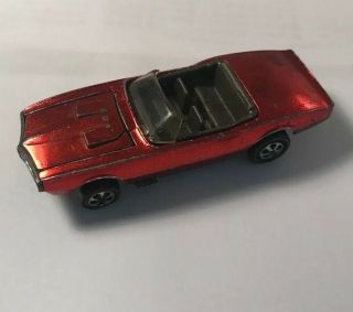 Mattel Hot Wheels Redline 1968 Us Red Custom Firebird Shiny