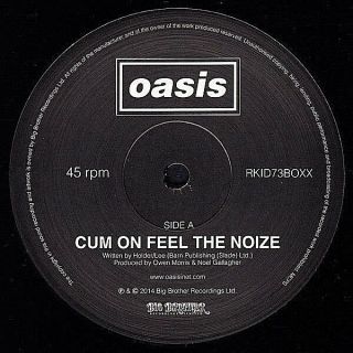 Oasis " Cum On Feel The Noize & Champagne Supernova " Promo 12 " Vinyl