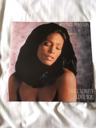 Whitney Houston I Will Always Love You Rare 12 " Single