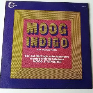 Jean Jacques Perrey - Moog Indigo Vinyl Album Lp Uk Press Vg,  /ex