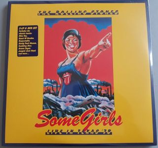 Rolling Stones Some Girls Live In Texas 78 2lp Vinyl Dvd