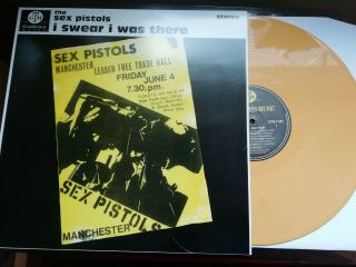 Sex Pistols I Swear I Was There 12 " Lp And Encore 7 " In Orange Vinyl
