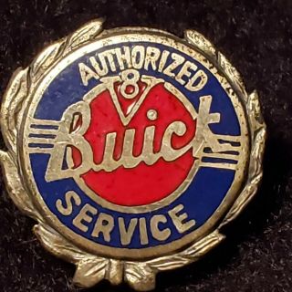 Antique Buick Authorized V8 Service Screw - Back Factory Mechanic 