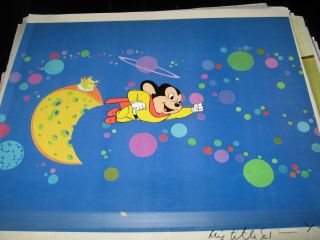 Mighty Mouse Production Cel