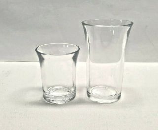 Shot Glasses (100x - Reusable Polystyrene 75mm/50ml/2oz And 50mm/25 Ml/1oz)