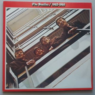 The Beatles - Red Album 1962 - 1966 Vinyl 2x Lp Best Of Hits Canada Press Ex/nm