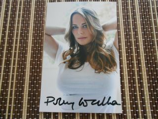 Polly Walker,  Actress,  Hand Signed Photo 6 X 4