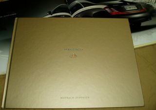 2009 Maybach Zeppelin Hardcover Brochure Prospekt Book - Very Rare