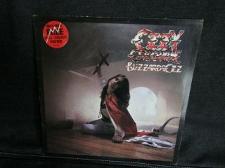 Ozzy Osbourne Blizzard Of Ozz - Inc Poster & Lyric Sleeve Jetlp 234