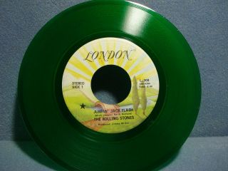 The Rolling Stones Rare Green Vinyl 45 / Jumpin 