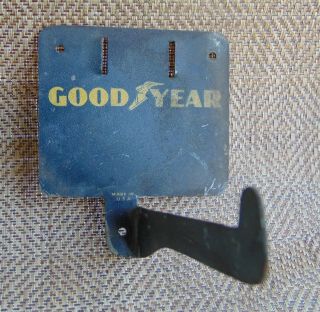 Vintage Good Year Fan Belt Rack Gas & Oil Station Display Sign