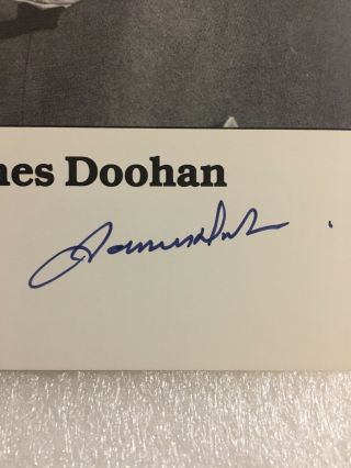 James Doohan (Scotty From “Star Trek”) Signed Photo Actor 2