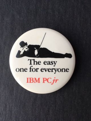 Vintage IBM Personal Computer Pinback Buttons x2 2