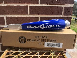 Bud Light Beer Tap Handle - 12 " Brand.  Old Stock.