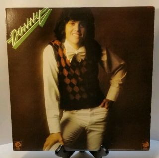 Donny Osmond Self Tilted " Donny " 1974 Mgm Vinyl Record Album