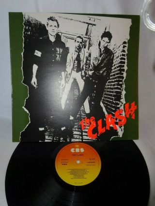 The Clash - The Clash Lp 1977 Uk Pressing