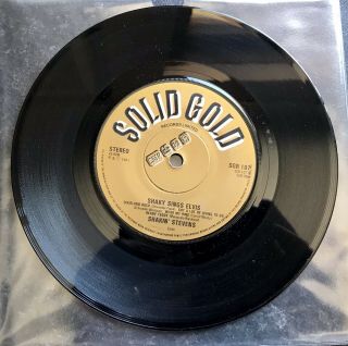 Shakin’ Stevens SHAKY SINGS ELVIS PRESLEY 7” Vinyl EP SOLID GOLD LABEL 1981 Rare 3
