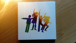Abba The Album - The Singles Ltd 6 Track Red/blue/yellow Vinyl 3 X 7 " Box Set