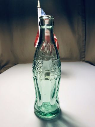 STIGLER OKLA (Oklahoma) Patent 1923 Coca Cola Hobbleskirt Soda Coke Bottle 3