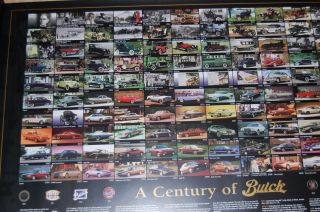 Poster A Century Of Buick Poster/grandnational/skylark/roadmaster/reatta