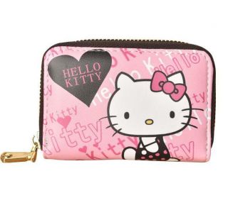 Cute Hello Kitty Pu Id Credit Card Id Card Holder Business Cards Case Bag Holder