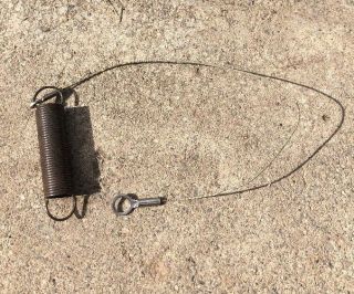 1982 Atari Pole Position Nos Throttle Pedal Spring And Cable.