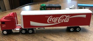 1994 Ertl Coca Cola Die Cast Metal Tractor Trailer Truck Semi1:64 Scale