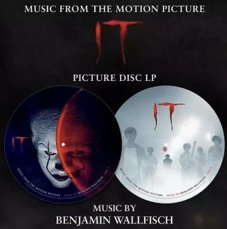 It Movie 2017 Motion Picture Soundtrack Limited Picture Disc Vinyl Lp