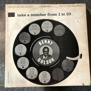 Benny Golson ‎take A Number From 1 To 10 Lp Cadet ‎ca 681 Us