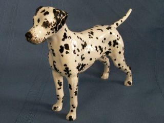 Vintage Beswick Dalmation Dog Gloss Figurine 5 3/4 " England Dalmatian