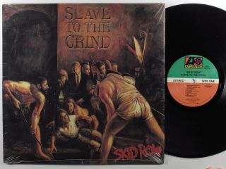 Skid Row Slave To The Grind Atlantic Lp Nm Club Edition Shrink
