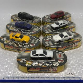 Initial D Circle K Toy Car The Beginning Of The Legend Complete Set W/b S - 159