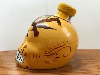 Kah Tequila Bottle - Day of the Dead Skull - Red Devil - Dia De Los Muertos 750ml 2