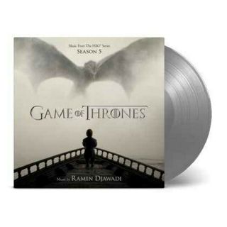 Game Of Thrones Season 5 Soundtrack 2x 180g Silver Coloured Vinyl Lp New/sealed