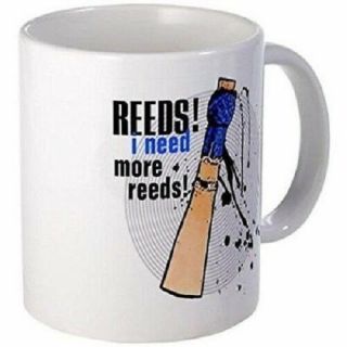 11oz Mug Ceramic Coffee Mug Bassoon Reeds I Need More Reeds